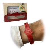 pulsera de confirmacion piel