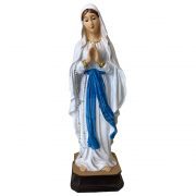 virgen lourdes 20 cm