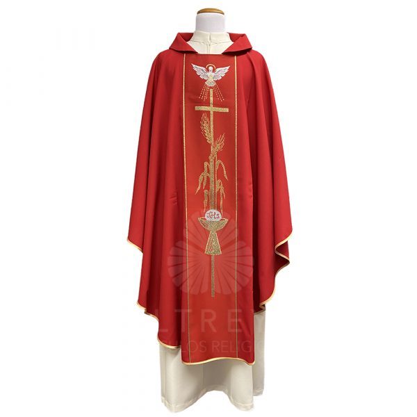 casulla pentecostes espiritu santo