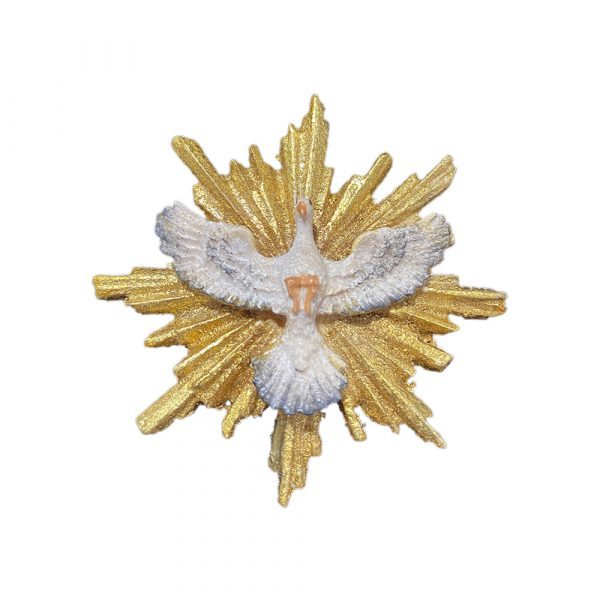 espiritu santo talla madera colgar