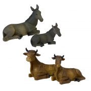 buey y mula para nacimiento