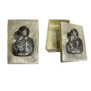 caja nacar plata sagrada familia