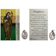 medalla grabada santa clara