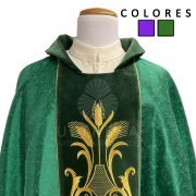 casulla damasco espigas