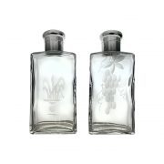 botellas de cristal para agua y vino