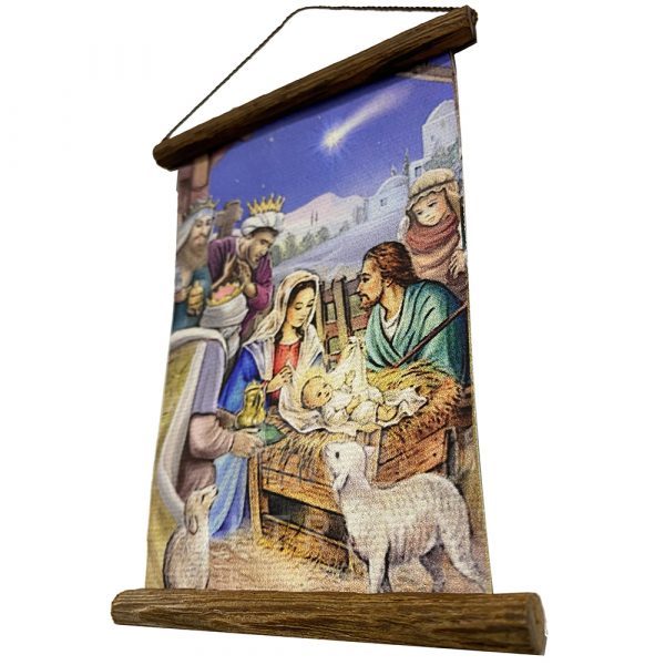 pergamino sagrada familia navidad