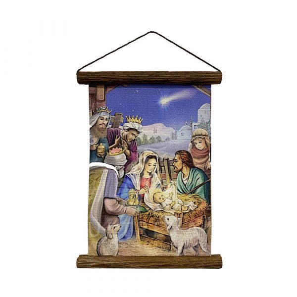 pergamino sagrada familia navidad