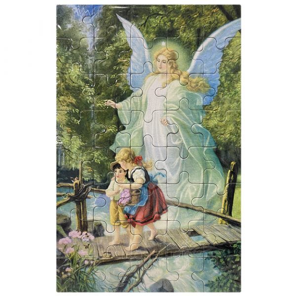 puzzle de 40 piezas angel de la guarda