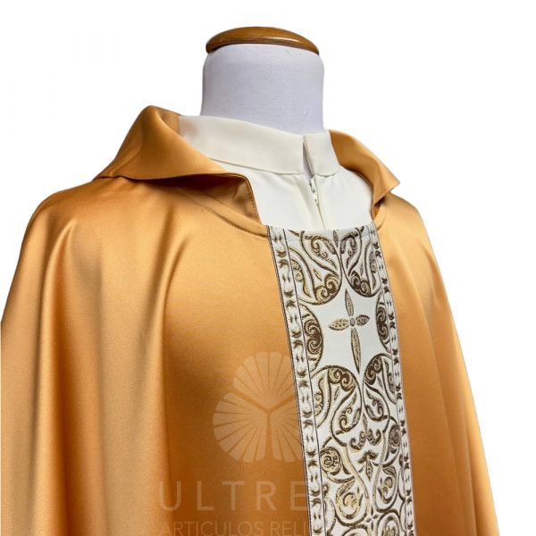 casulla dorada estolon oro viejo