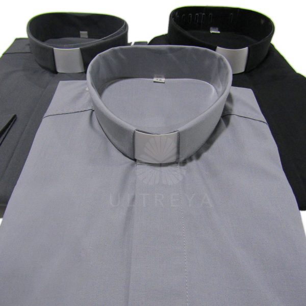 CAMISA CLERGYMAN MANGA LARGA