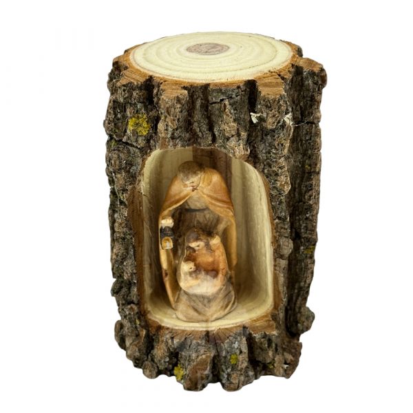 tronco de madera sagrada familia