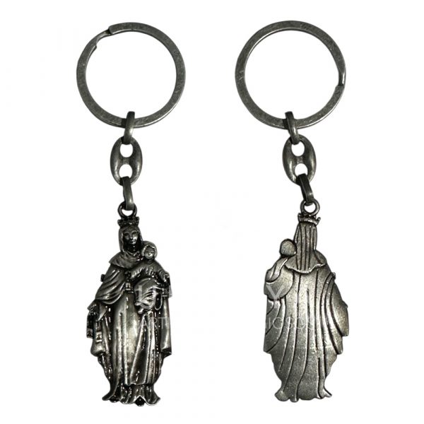 llavero virgen del carmen