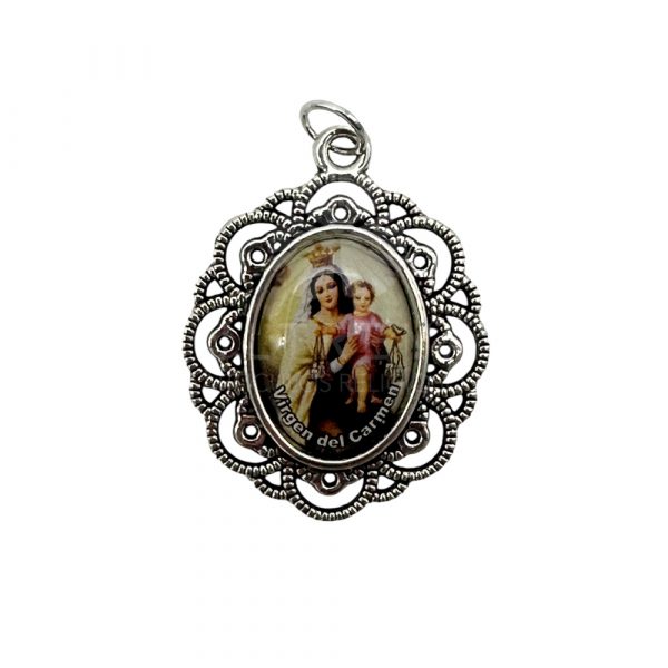 medalla orla virgen del carmen