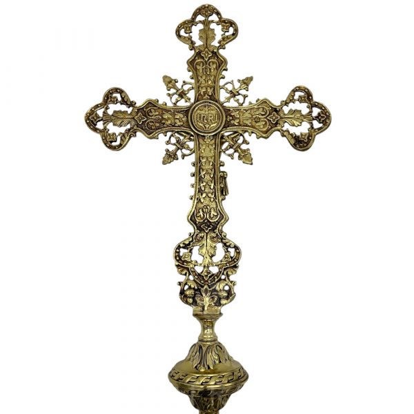 cruz procesional bronce
