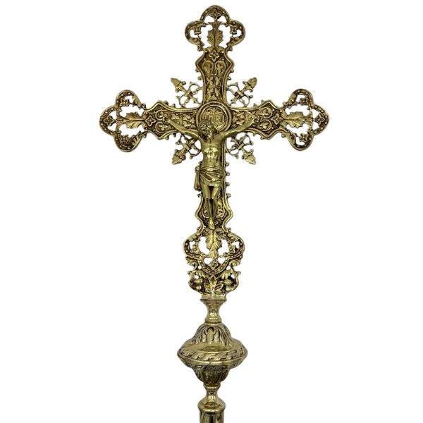 cruz procesional bronce