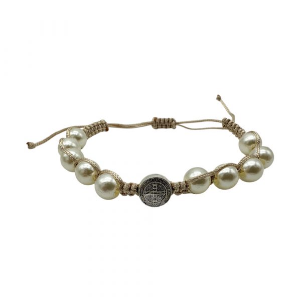 pulsera san benito perlas