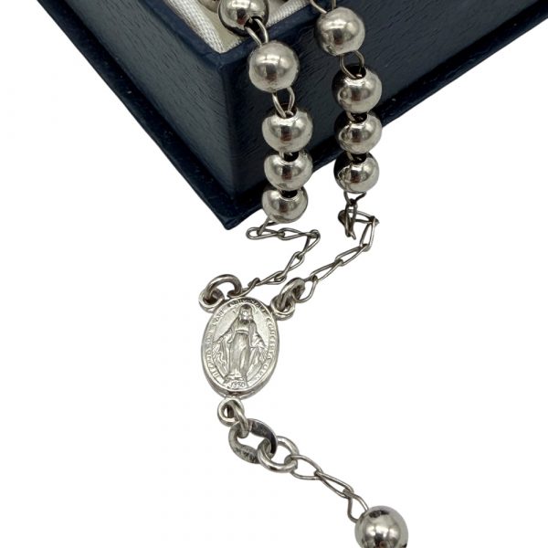 rosario de plata