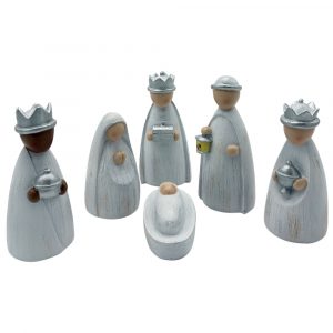 nacimiento moderno 6 piezas 13 cm