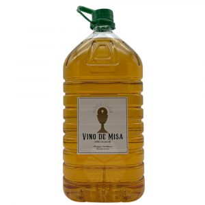 garrafa vino de misa blanco