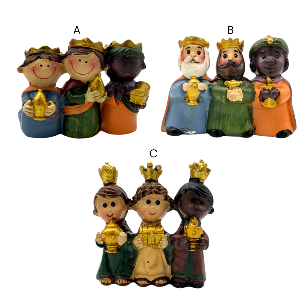 reyes magos mini modelos