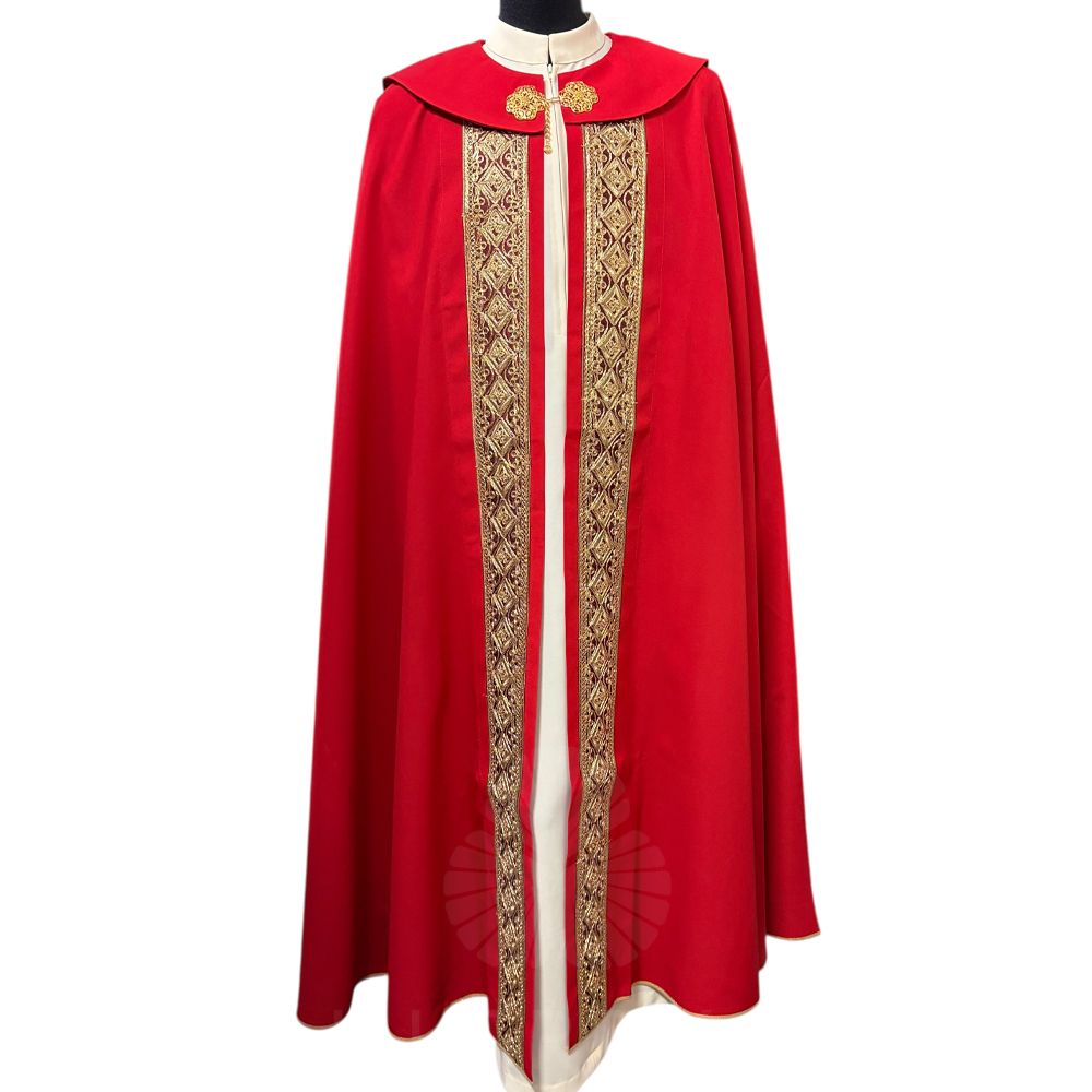 capa pluvial galones pasamanería