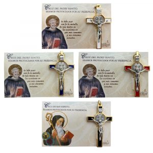 crucifijos san benito colores