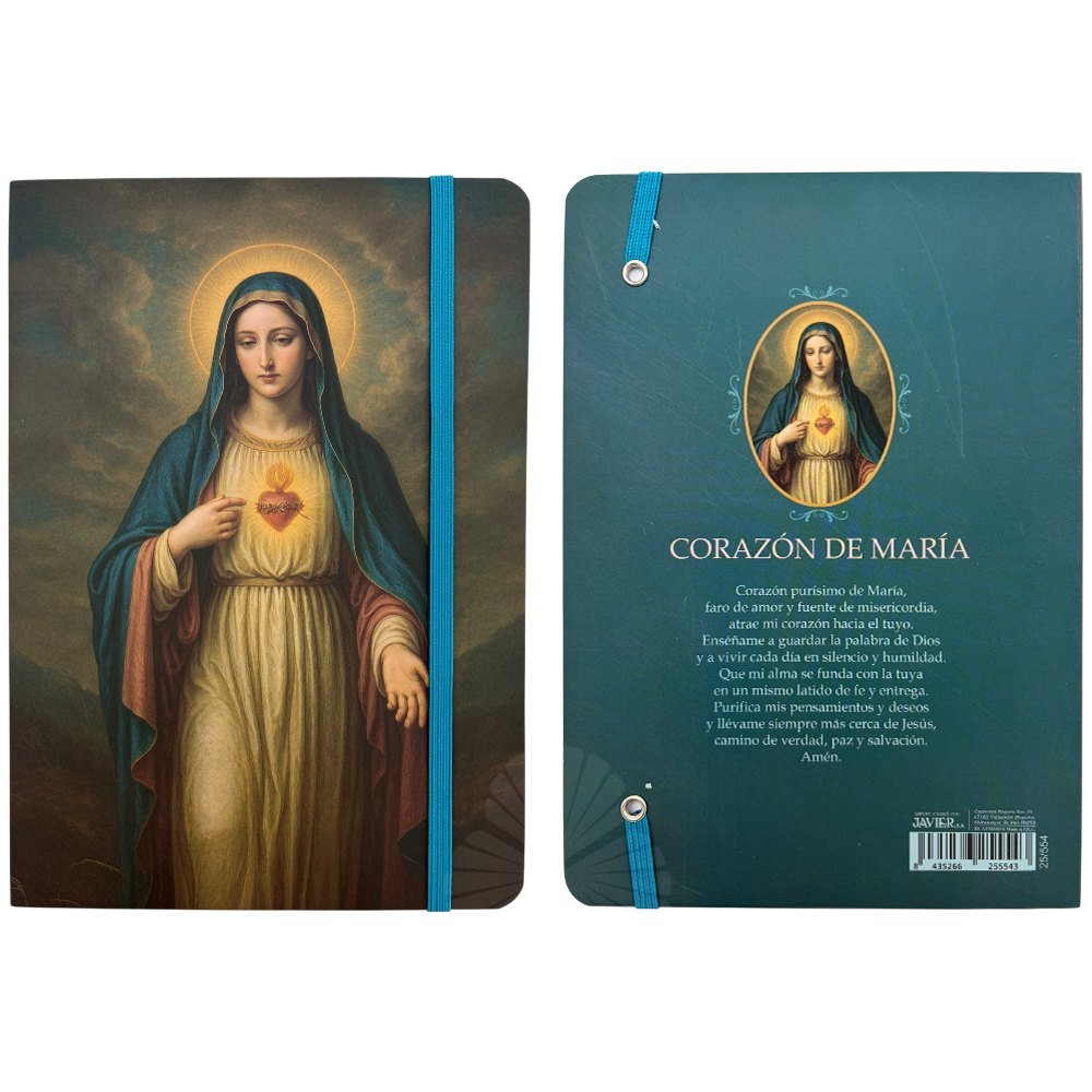 libreta corazon de maria