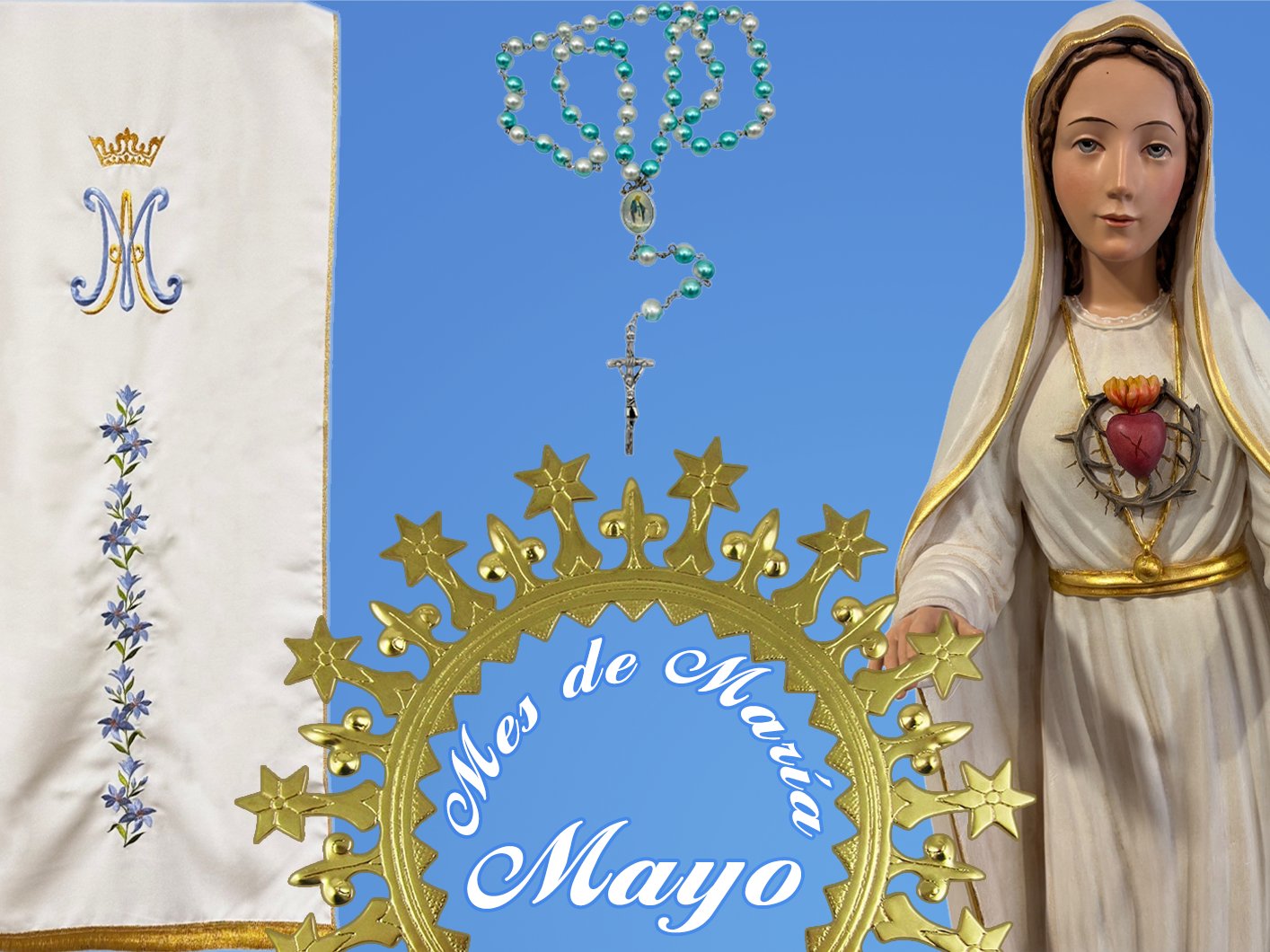 BANNER MAYO MES DE MARIA MOVIL