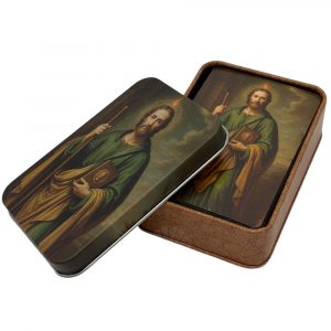 caja con 60 estampitas san judas tadeo