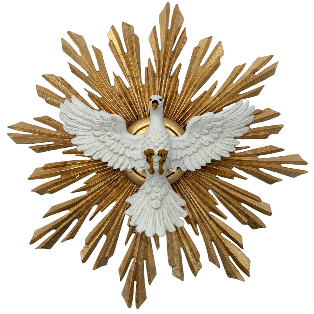 espiritu santo con rayos