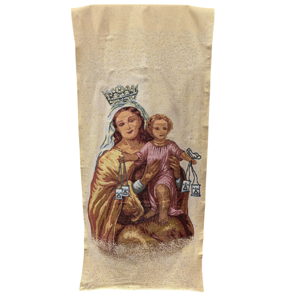 paño de atril virgen del carmen