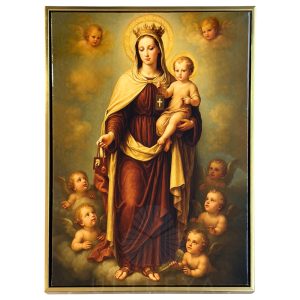 cuadro virgen del carmen