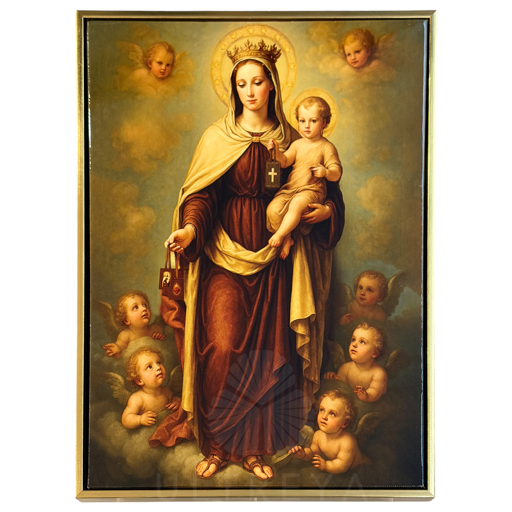 cuadro virgen del carmen