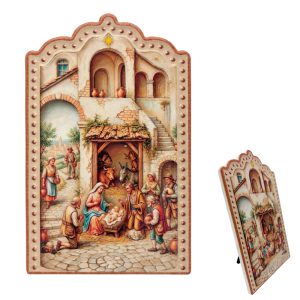cuadro ceramico navidad