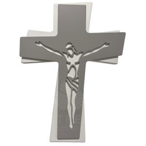 crucifijo doble capa