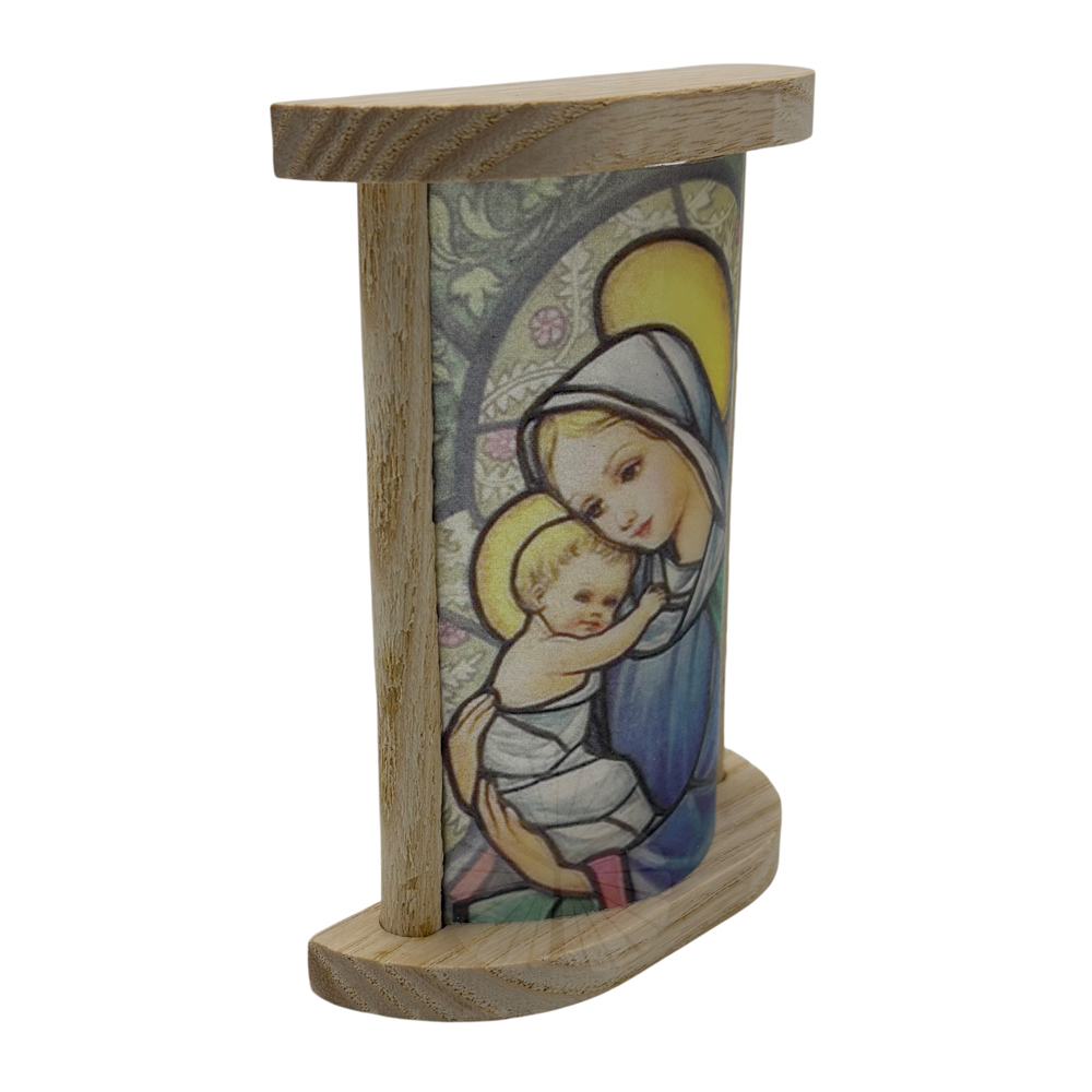 cuadrito virgen con niño