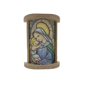 cuadrito virgen con niño
