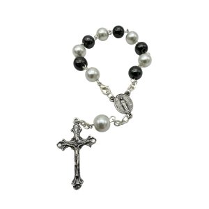 decena hematites y perlas