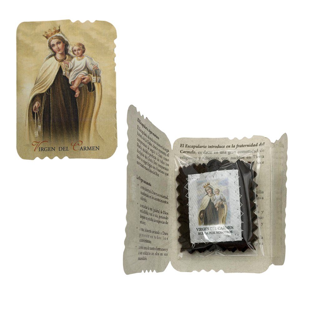 escapulario blister virgen del carmen