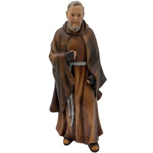 padre pio talla madera